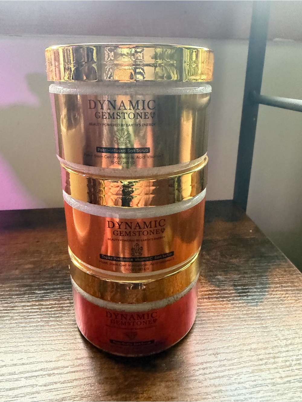 Bundle of 3 Dynamic Gemstones Body Scrubs!